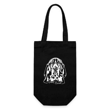BASSET HOUND Chien Portrait Chien Portrait Wilsigns - Sac à bouteille - noir - Devant