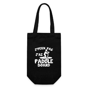 J peux pas j ai paddle board humour cadeau - Sac à bouteille - noir - Devant