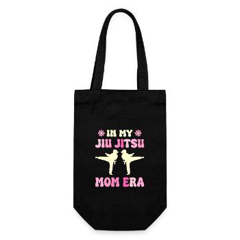 BJJ Boxing Grappling in meiner Jiu Jitsu Mom-Ära - Geschenkbeutel für Flaschen - Schwarz - Vorne