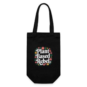 Végétarien Végétalien Végétarien Végétarien - Sac à bouteille - noir - Devant