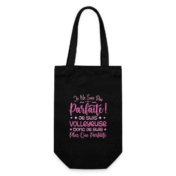 Une Volleyeuse plus que parfaite, métier de rêve - Sac à bouteille - noir - Devant