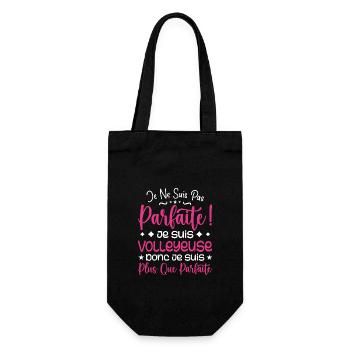 Une Volleyeuse plus que parfaite, métier de rêve - Sac à bouteille - noir - Devant