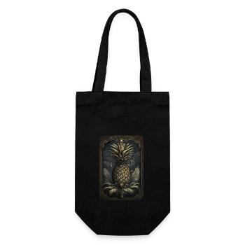 Tarot aux fruits d’ananas - Sac à bouteille - noir - Devant