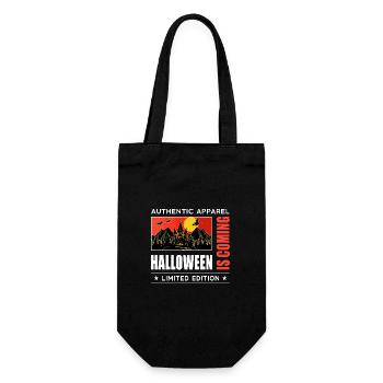 Halloween is coming - Gift Bag for Bottles - black - Front