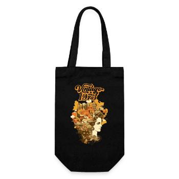 1973 - Gift Bag for Bottles - black - Front