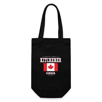 Kitchener - Geschenkbeutel für Flaschen - Schwarz - Vorne