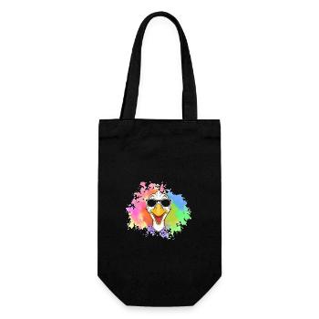 Goose - Gift Bag for Bottles - black - Front