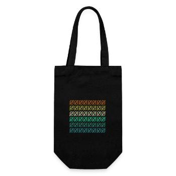 Angler Fishing - Gift Bag for Bottles - black - Front