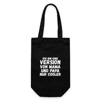 Son Sons Son - Gift Bag for Bottles - black - Front