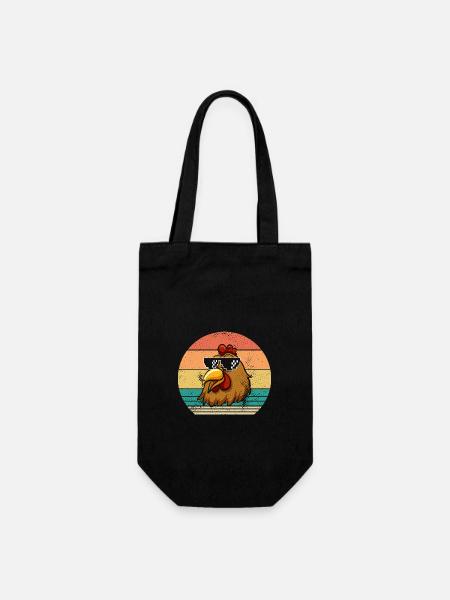 Poules Poule - Sac à bouteille - noir