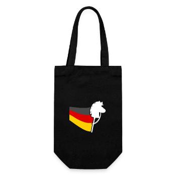 Hobby Cheval Allemagne Drapeau Hobby Horsing - Sac à bouteille - noir - Devant