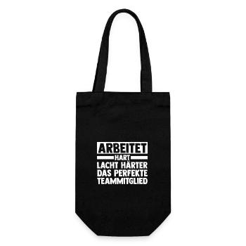 Employee Worker Colleague Work colleague - Gift Bag for Bottles - black - Front