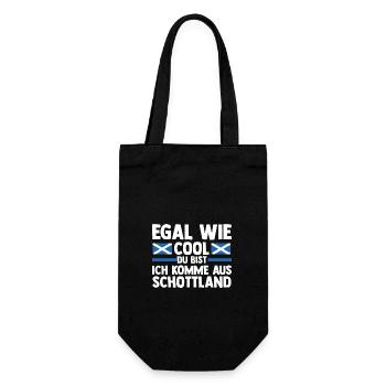 Scots Scottish Scotland - Gift Bag for Bottles - black - Front