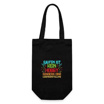 Carnival Costume Beer Carnival Carnival - Gift Bag for Bottles - black - Front
