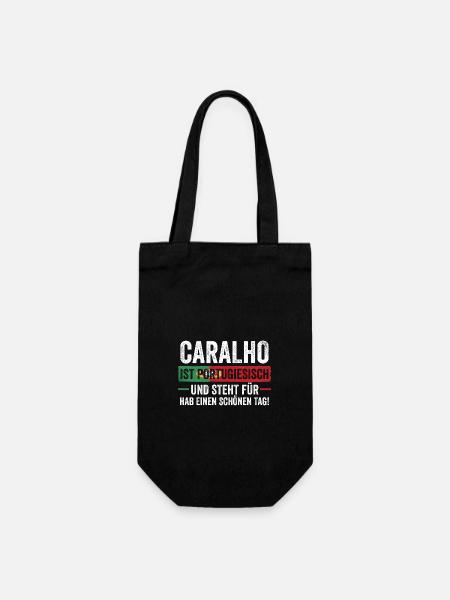 Portugiesen Portugal - Geschenkbeutel für Flaschen - Schwarz
