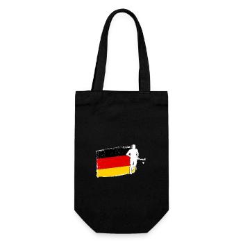 Joueurs de hockey sur gazon Allemagne Flag Hockey sur gazon - Sac à bouteille - noir - Devant