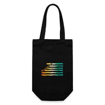 Joueur de flûte - Sac à bouteille - noir - Devant