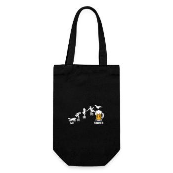 Alcool, Fête, Buveur De Bière, Bière - Sac à bouteille - noir - Devant