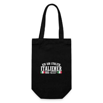 Italiens Italie - Sac à bouteille - noir - Devant
