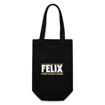 Felix - Gift Bag for Bottles - black - Front