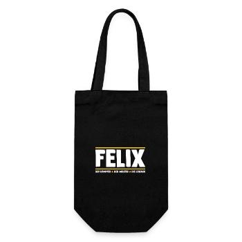 Felix - Gift Bag for Bottles - black - Front