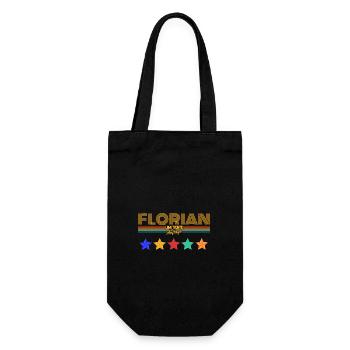 Florian - Gift Bag for Bottles - black - Front