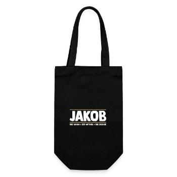 Jacob - Sac à bouteille - noir - Devant