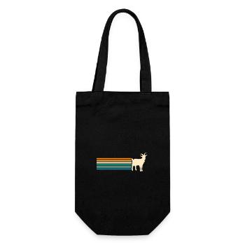 Chèvres - Sac à bouteille - noir - Devant