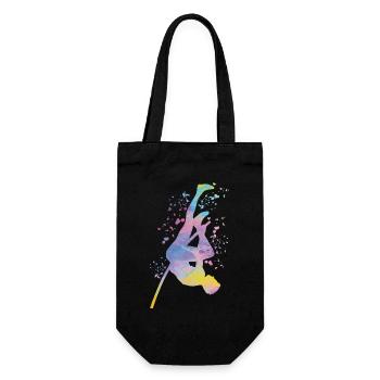 Pole Vaulter Kids Pole Vault - Gift Bag for Bottles - black - Front