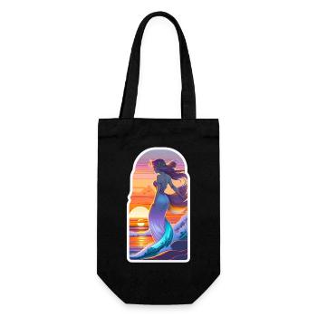 surf - hawaii - Sac à bouteille - noir - Devant
