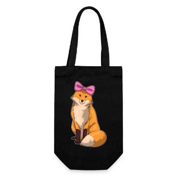 Nœud en Cheveux de Renard - Sac à bouteille - noir - Devant
