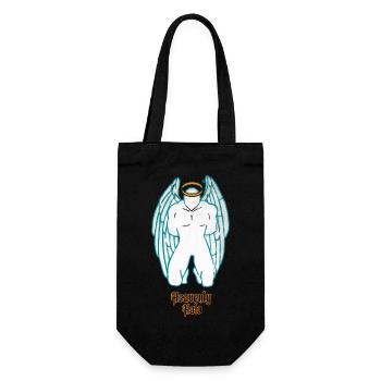 Ange gardien - Sac à bouteille - noir - Devant