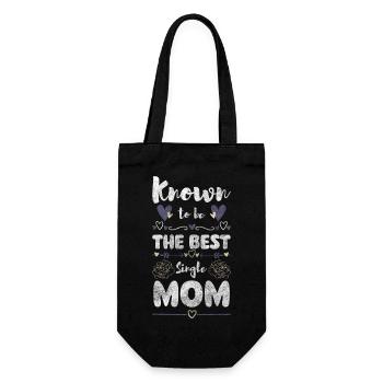 Parents Mother's Day - Gift Bag for Bottles - black - Front