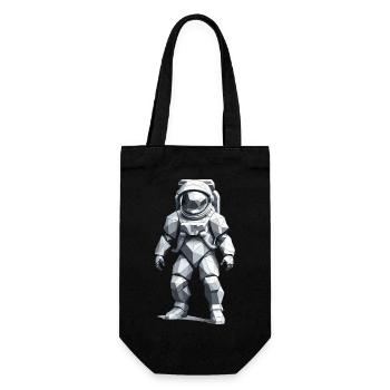 Astronaut - Profession Design Sticker - Gift Bag for Bottles - black - Front