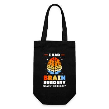 Anévrisme cérébral - Sac à bouteille - noir - Devant