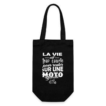 Homme Moto Motard Maillot motarde manche courte - Sac à bouteille - noir - Devant