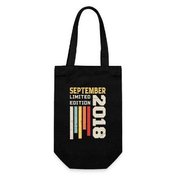 Septembre 2018 Cadeau anniversaire Septembre 2018 - Sac à bouteille - noir - Devant