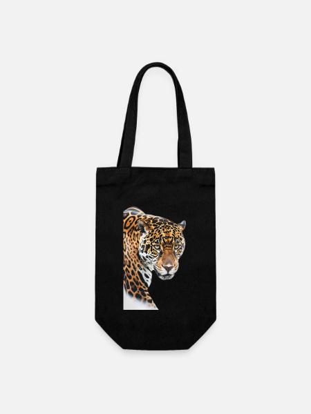 Jaguar - Geschenkbeutel für Flaschen - Schwarz