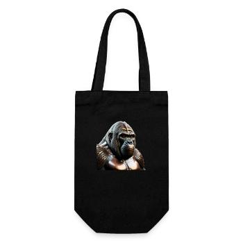 Le gorille de bronze - Sac à bouteille - noir - Devant