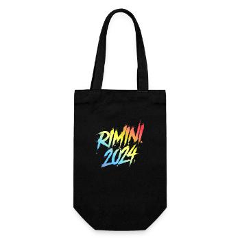L’équipe colorée des fêtes de Rimini 2024 - Sac à bouteille - noir - Devant