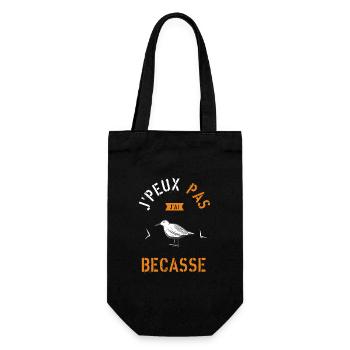 J Peux Pas J Ai Bécasse - Sac à bouteille - noir - Devant