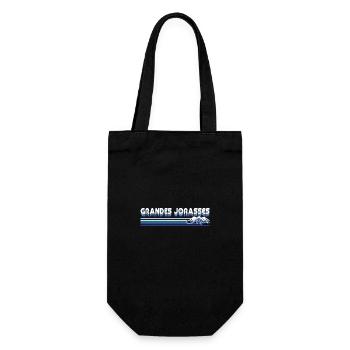 Grandes Jorasses Design – Légende de la Face Nord - Sac à bouteille - noir - Devant
