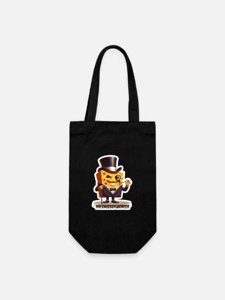 Monsieur Fromagefluencer Charme Fromage - Sac à bouteille - noir