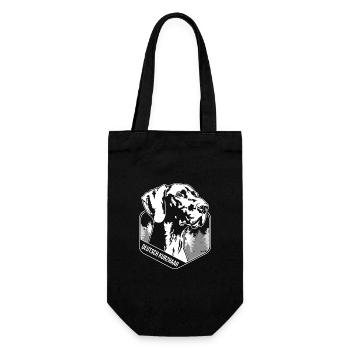 German Shorthair Hunting Dogs Portait Dog Wilsigns - Gift Bag for Bottles - black - Front