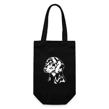 Wild Boar Bracke Portrait Dogs Hunting Dog Wilsigns - Gift Bag for Bottles - black - Front