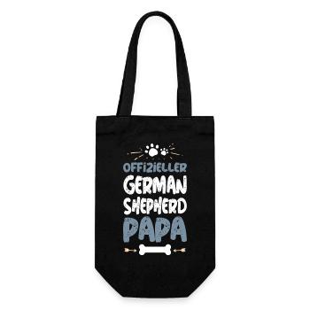 Père officiel berger allemand - Sac à bouteille - noir - Devant