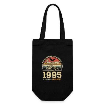 Great since 1995 - Gift Bag for Bottles - black - Front