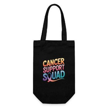 Sensibilisation au cancer Cancer Cancer du sein - Sac à bouteille - noir - Devant