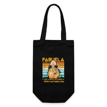 Fabuela - Gift Bag for Bottles - black - Front