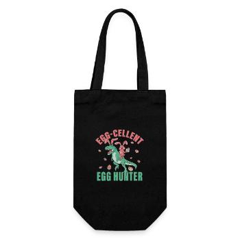 Chasseur d’œufs - Sac à bouteille - noir - Devant